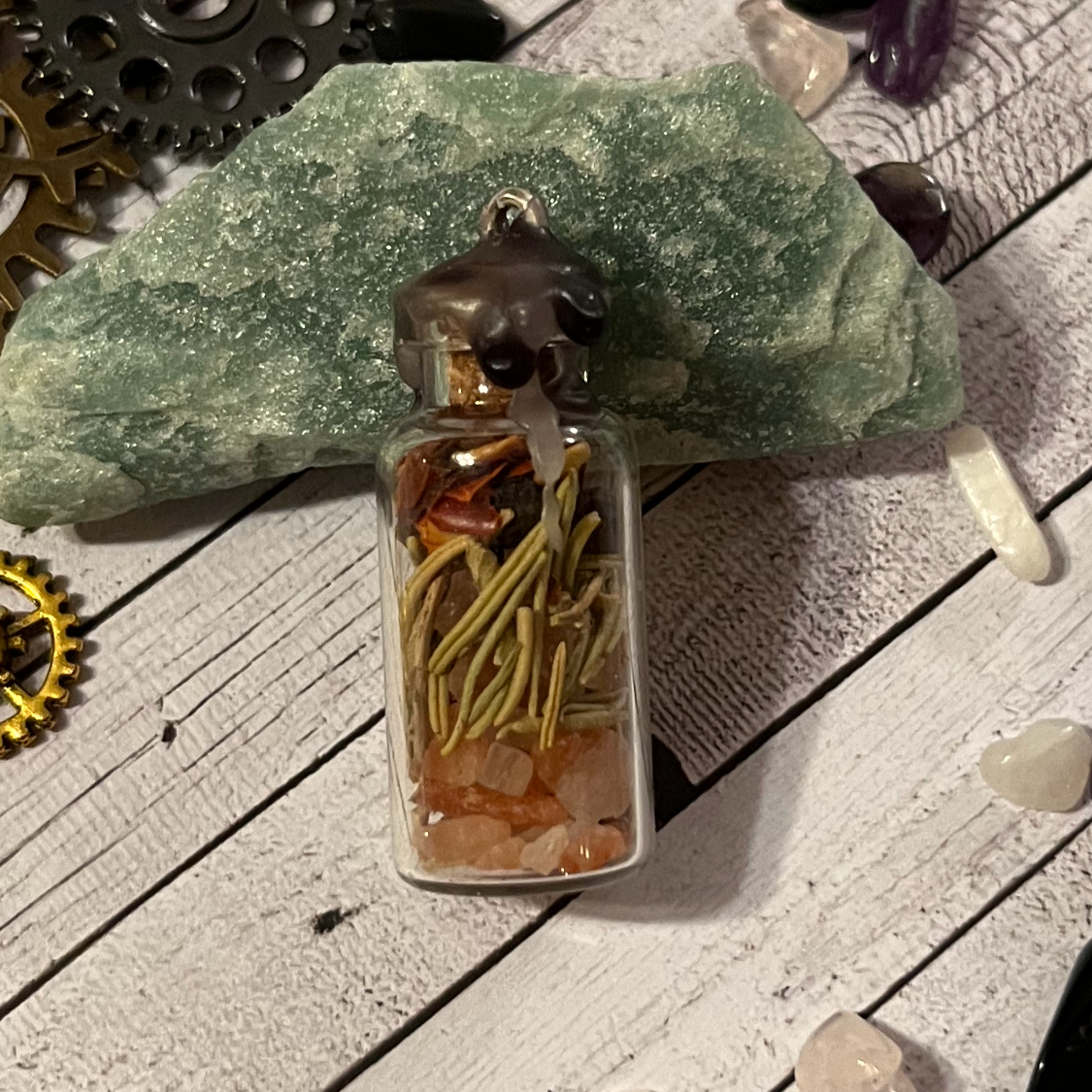 Spellbound Spell Jar Pendant