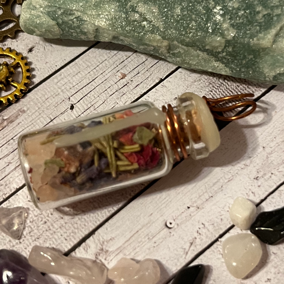 Spellbound Spell Jar Pendant