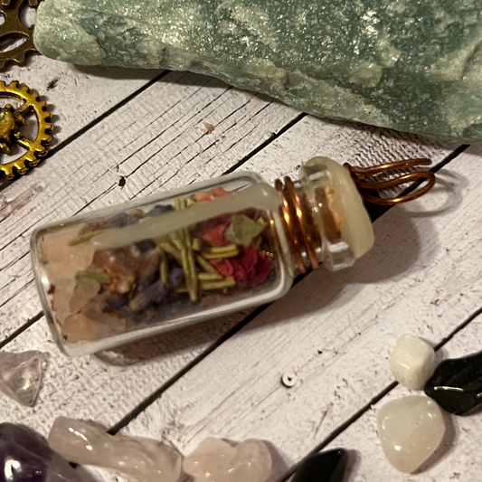 Spellbound Spell Jar Pendant