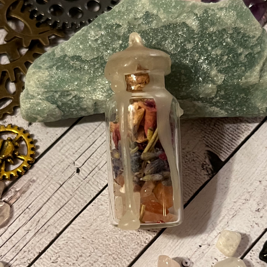 Spellbound Spell Jar Pendant