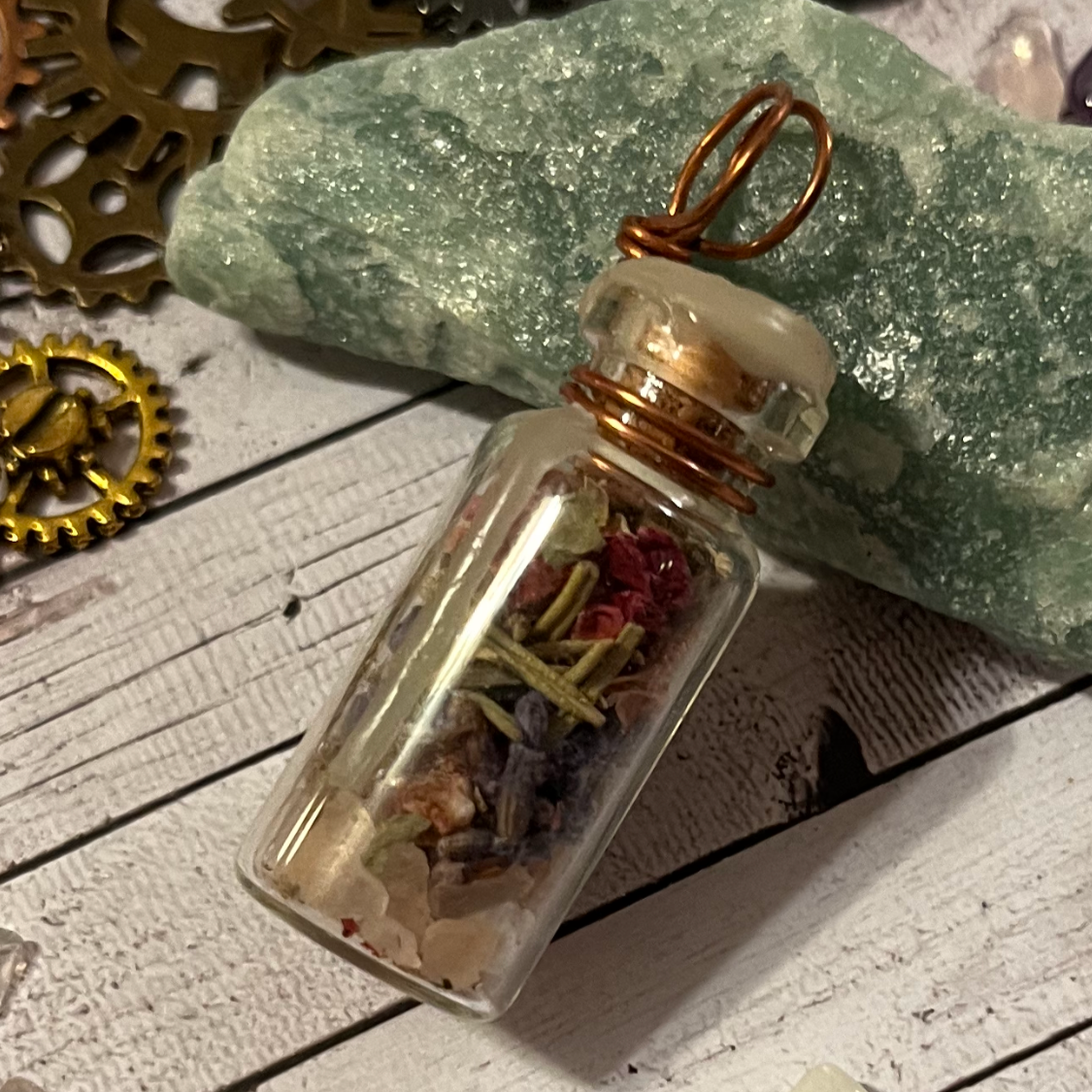 Spellbound Spell Jar Pendant