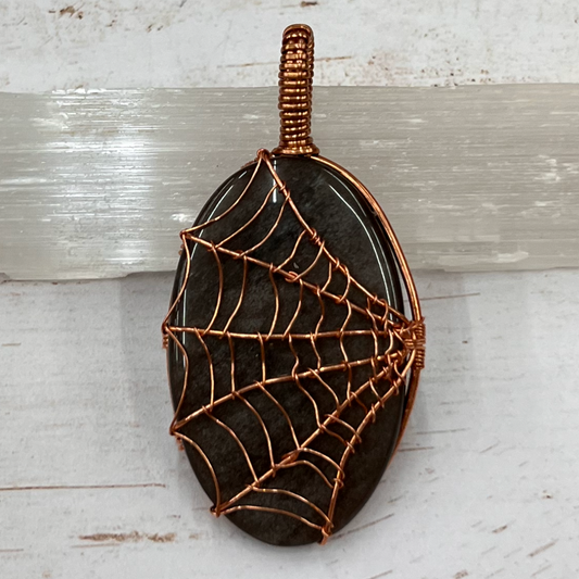 Spellbound Spiderweb Pendant