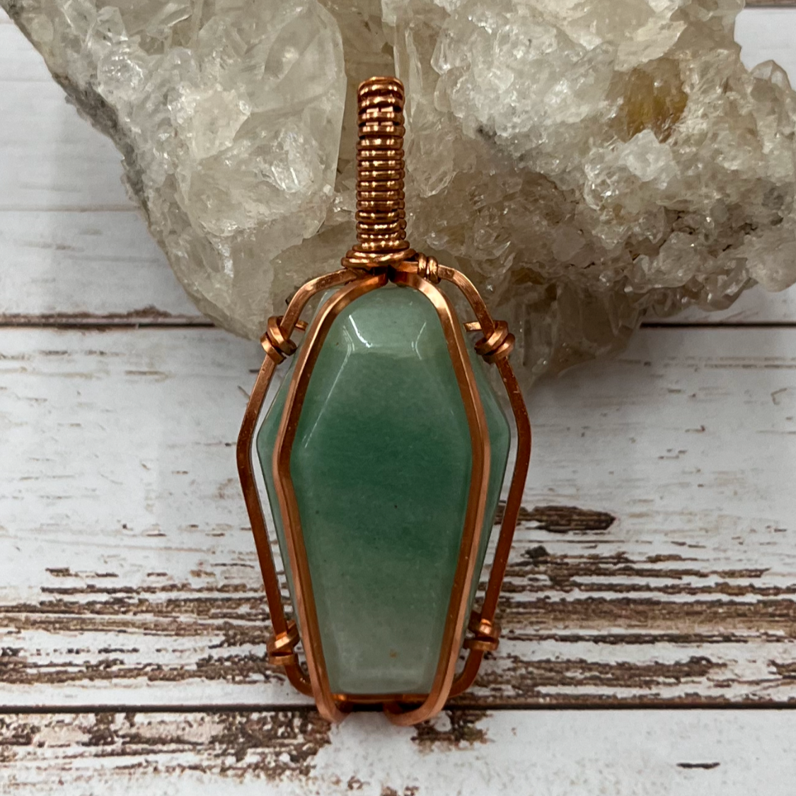 Spellbound Coffin Pendant