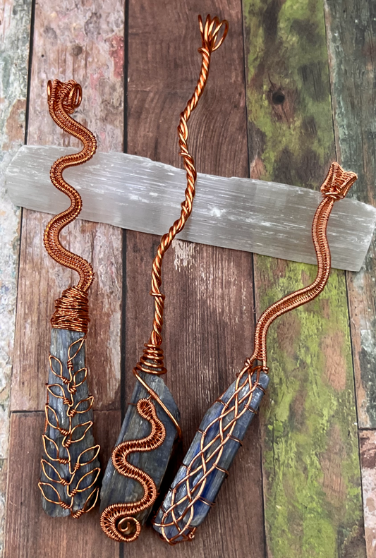 Spellbound Witch's Broom Pendant