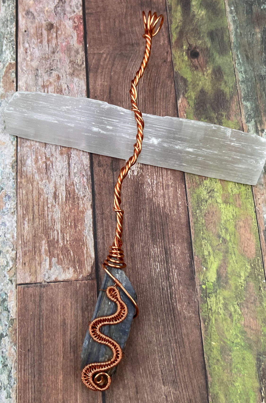 Spellbound Witch's Broom Pendant