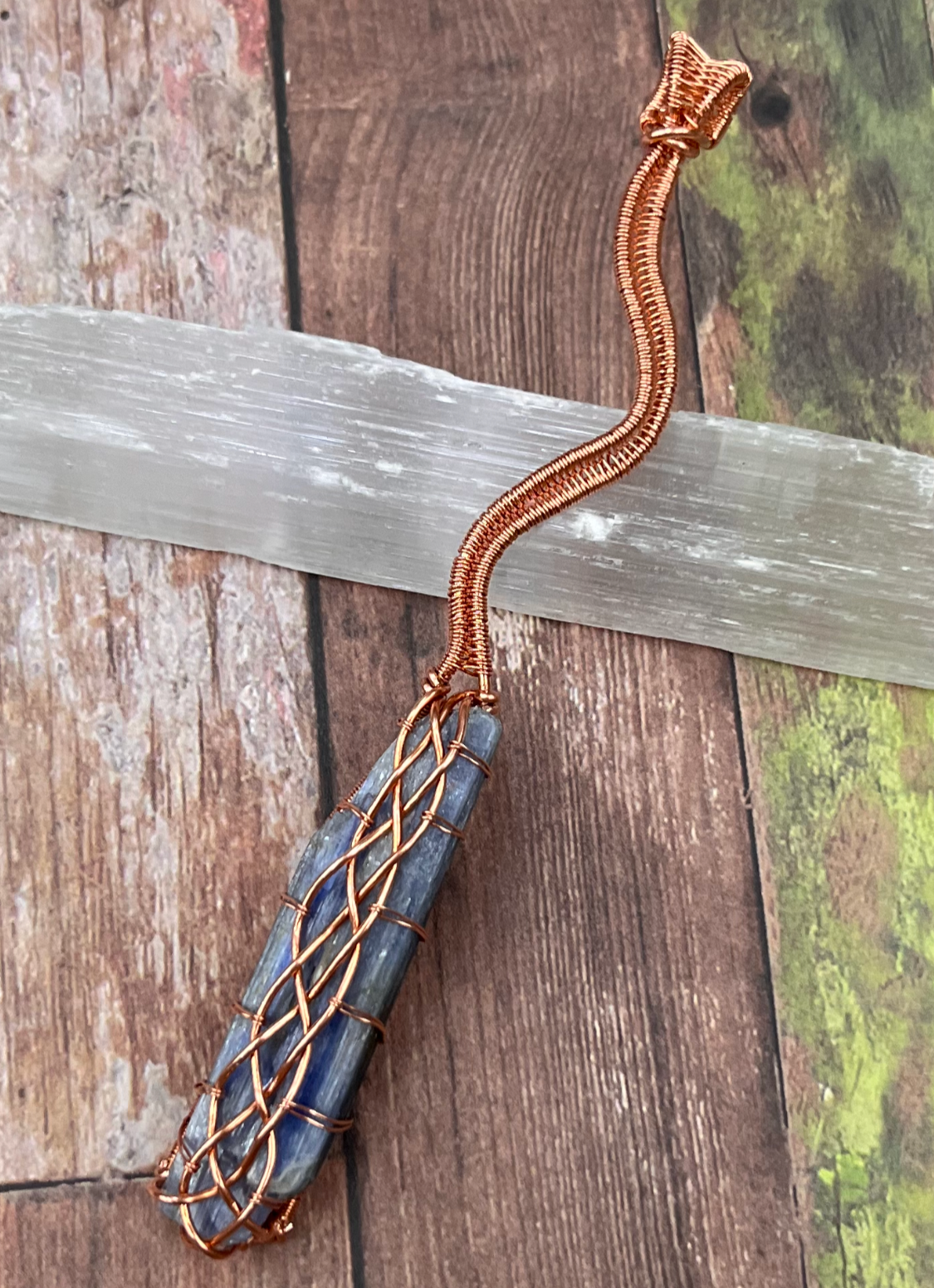 Spellbound Witch's Broom Pendant