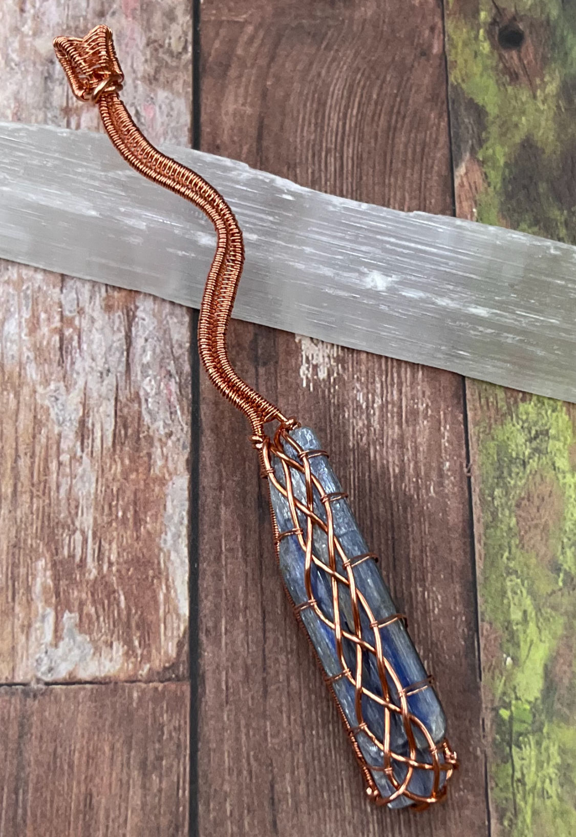 Spellbound Witch's Broom Pendant
