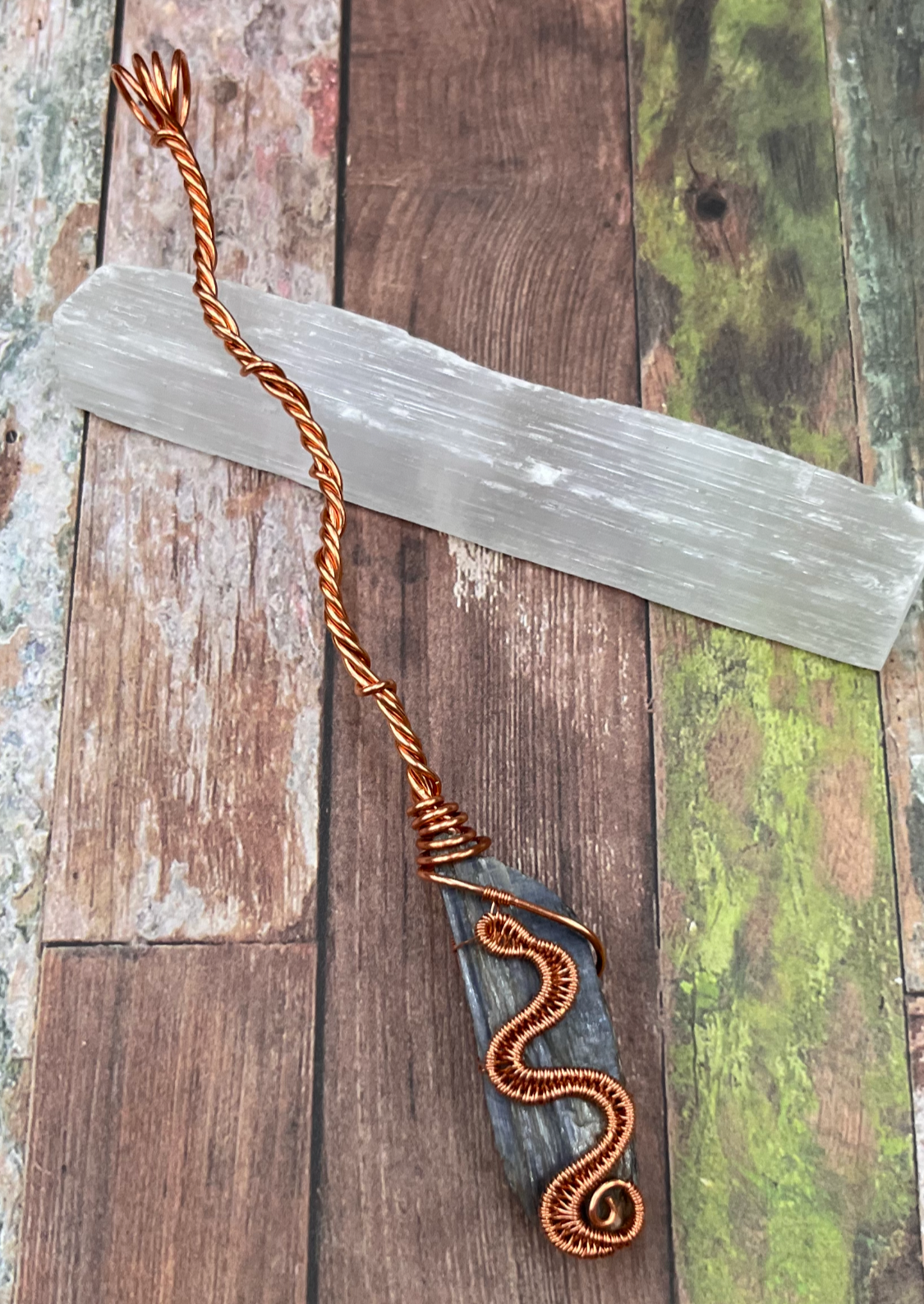 Spellbound Witch's Broom Pendant