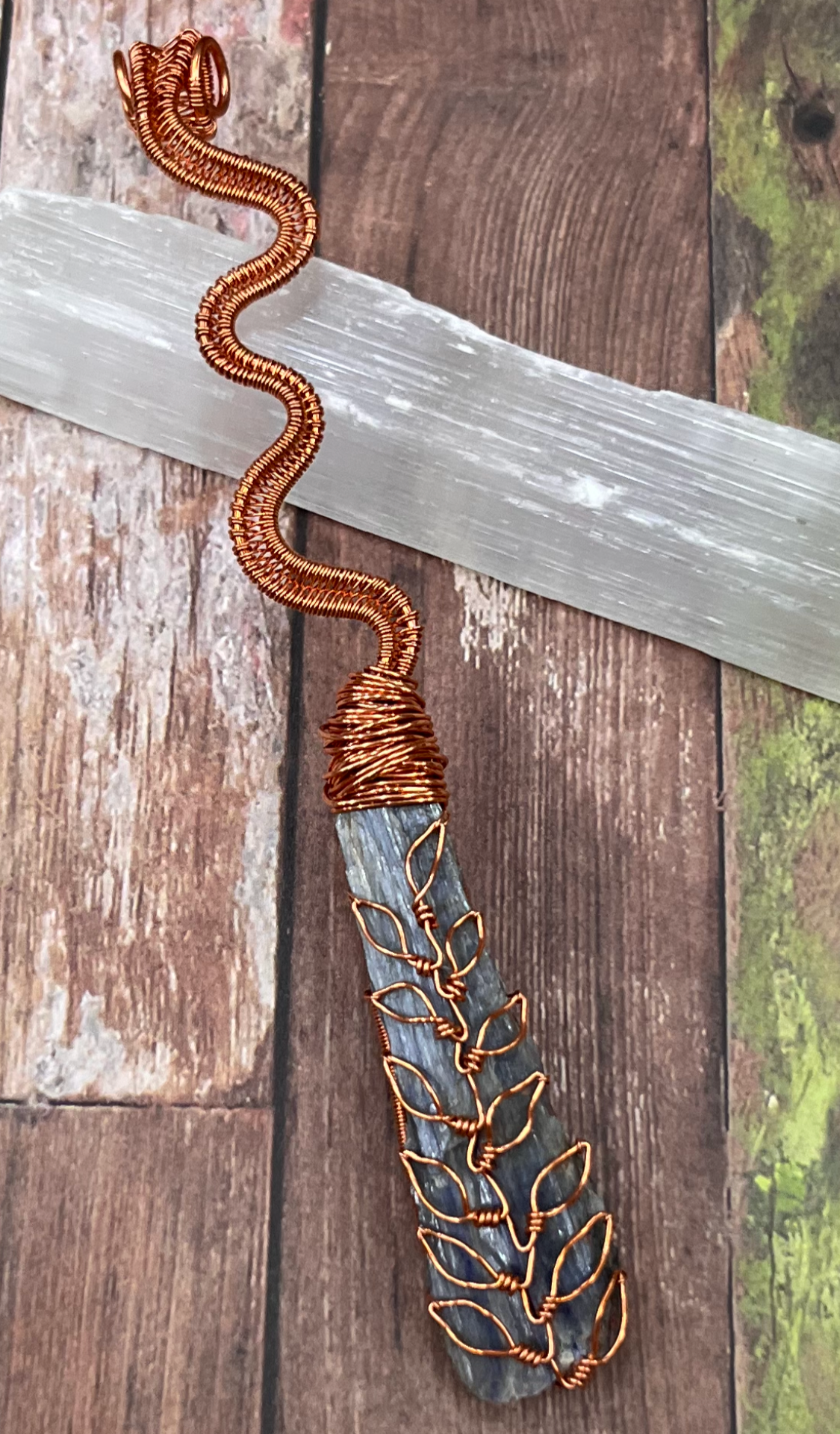 Spellbound Witch's Broom Pendant