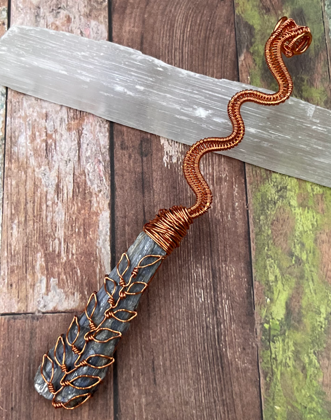 Spellbound Witch's Broom Pendant